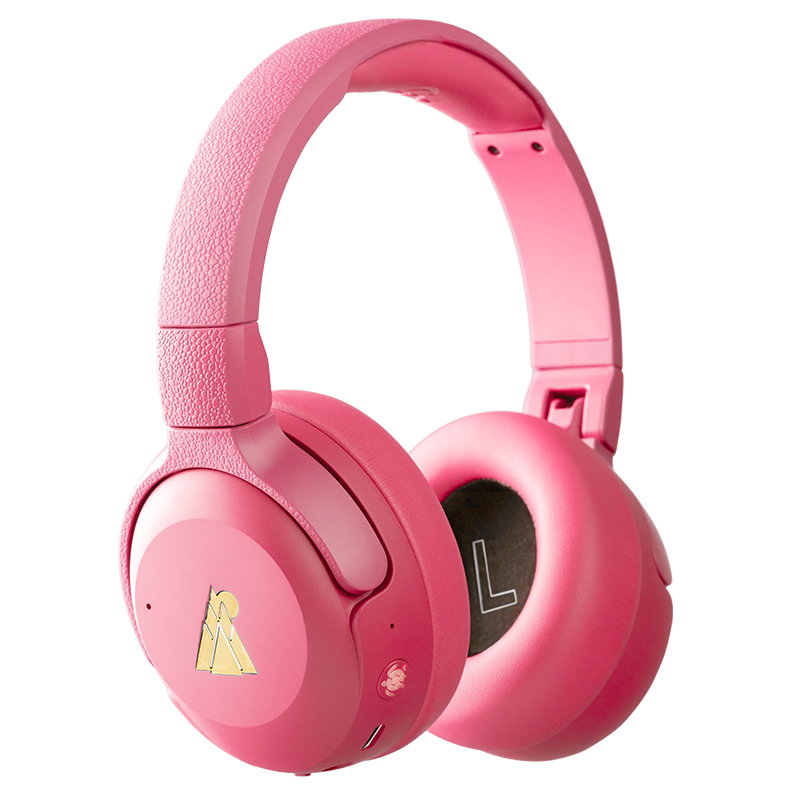 The Turtle rPink – POGS headphones UK - Main Image